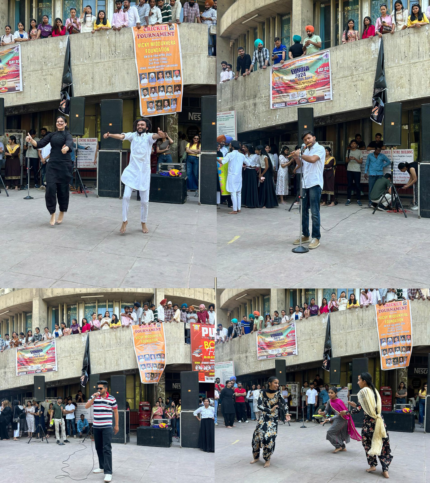 University Institute of FT& VD is set to ignite the campus with a spectacular flash mob event at the Student Center, Panjab University, Chandigarh.